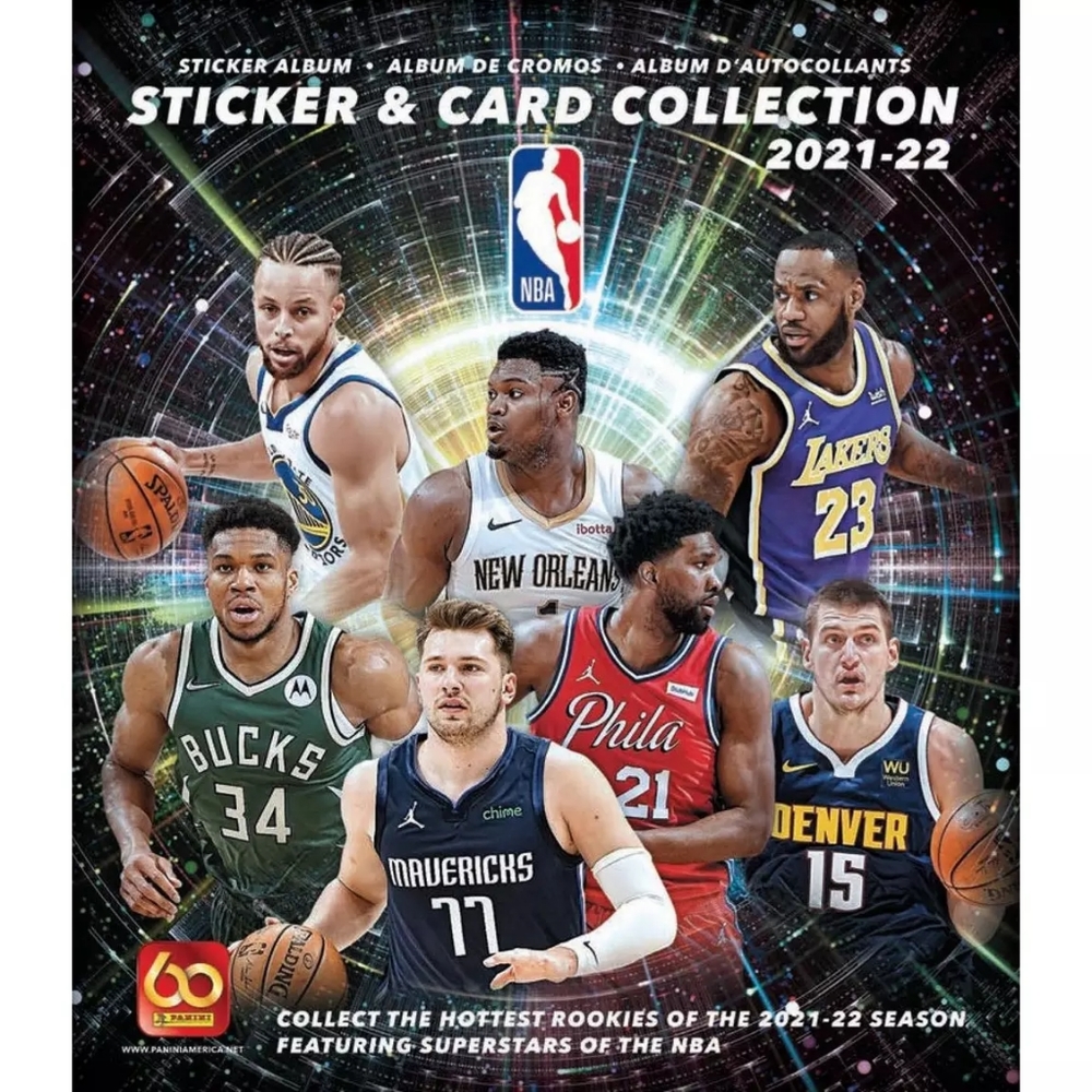 Panini NBA Basketball 2021-22 Sticker Album 🏀 NEW 🆕